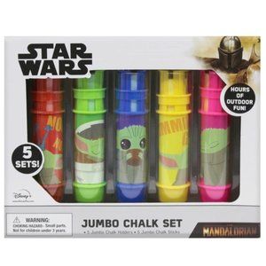 Star Wars Mandalorian Jumbo Chalk Set Baby Yoda Grogu